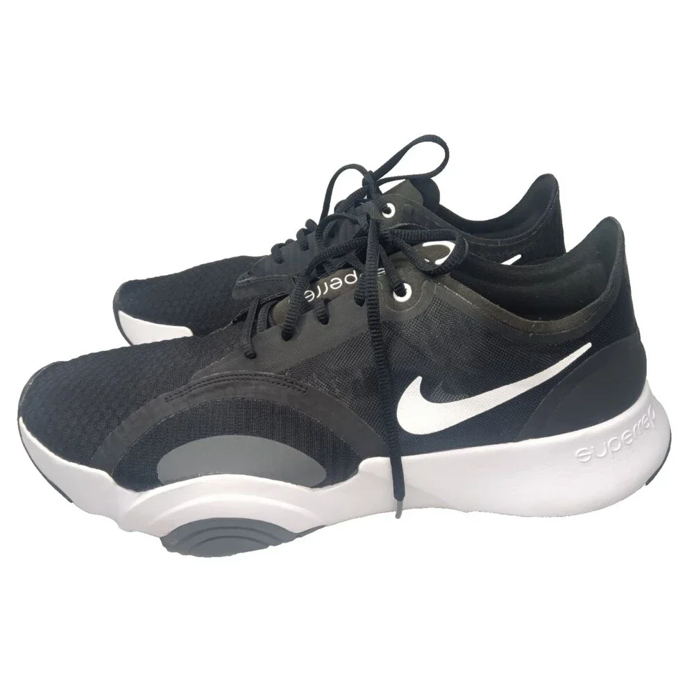 Nike SuperRep Go Shoes Men's Size 12 Sneakers Black~White